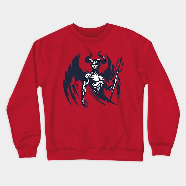 El Diablo Crewneck Sweatshirt by silpinstd